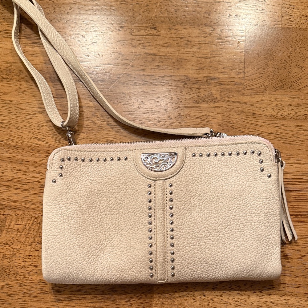 Brighton Elegant Cream Studded Women's Bag